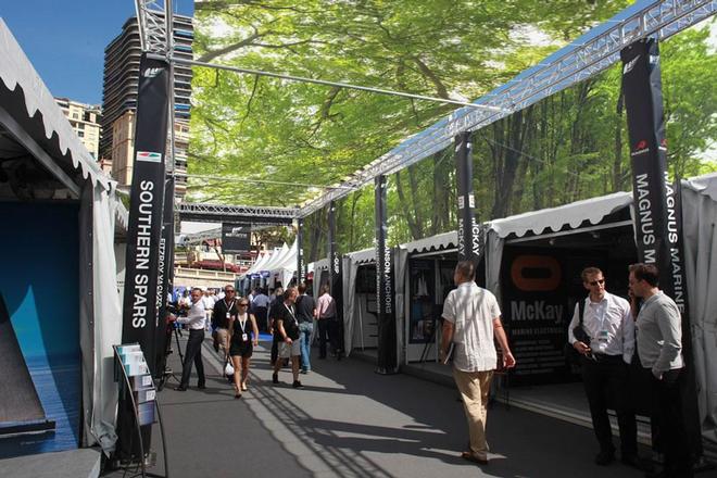 NZ Street at the Monaco Yacht Show. © NZ Marine